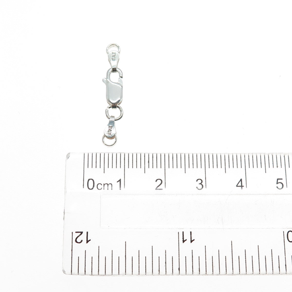 925 Sterling Silver Vintage Italy Bracelet / Necklace Lobster Lock Clasp