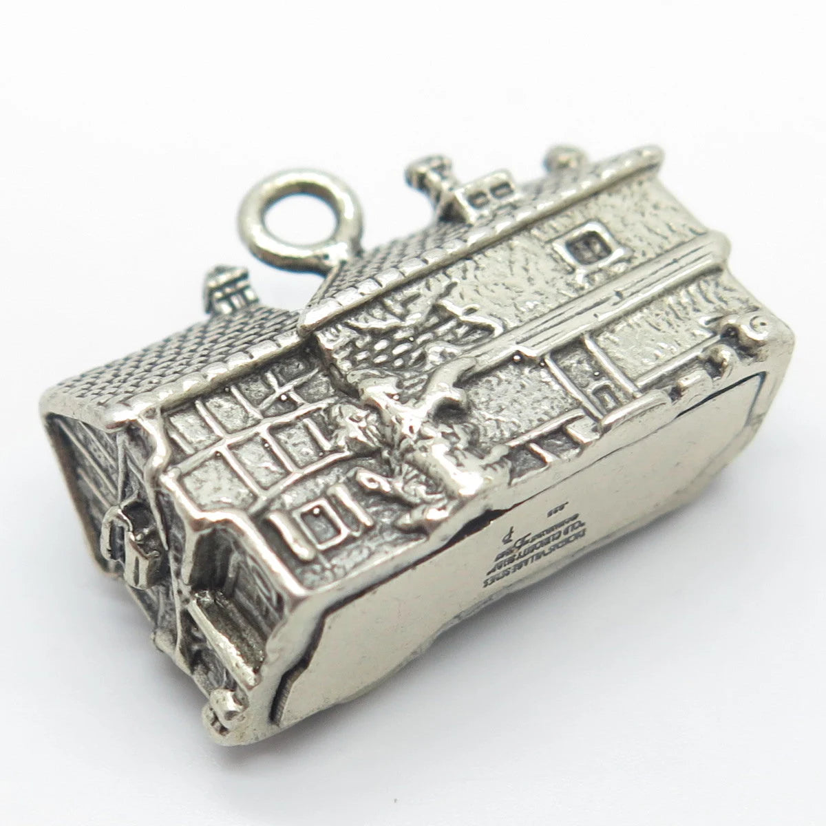 925 Sterling Silver Vintage Department 56 Dickens Village Pendant