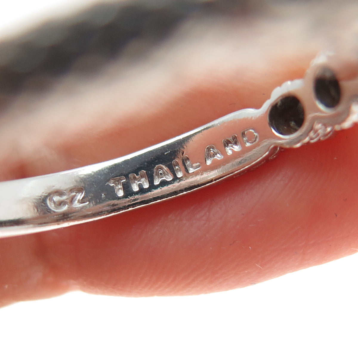 JUDITH RIPKA 925 Sterling Silver Round-Cut C Z Ring Size 11
