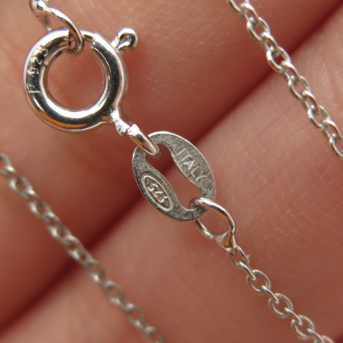 925 Sterling Silver Tapered Baguette-Cut C Z Heart Cable Chain Necklace 16"
