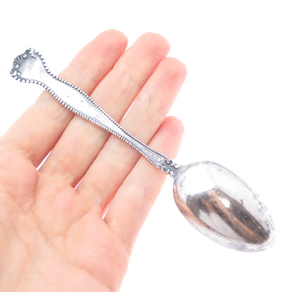 ALVIN Sterling Silver Antique 1900 Raleigh US Capitol Washington DC Coffee Spoon