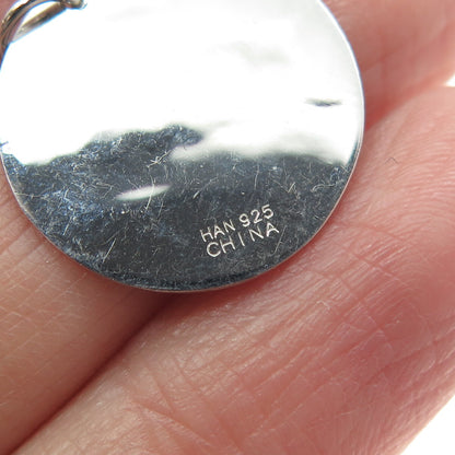HAN 925 Sterling Silver "Dream It Believe It Achieve It" Pendant