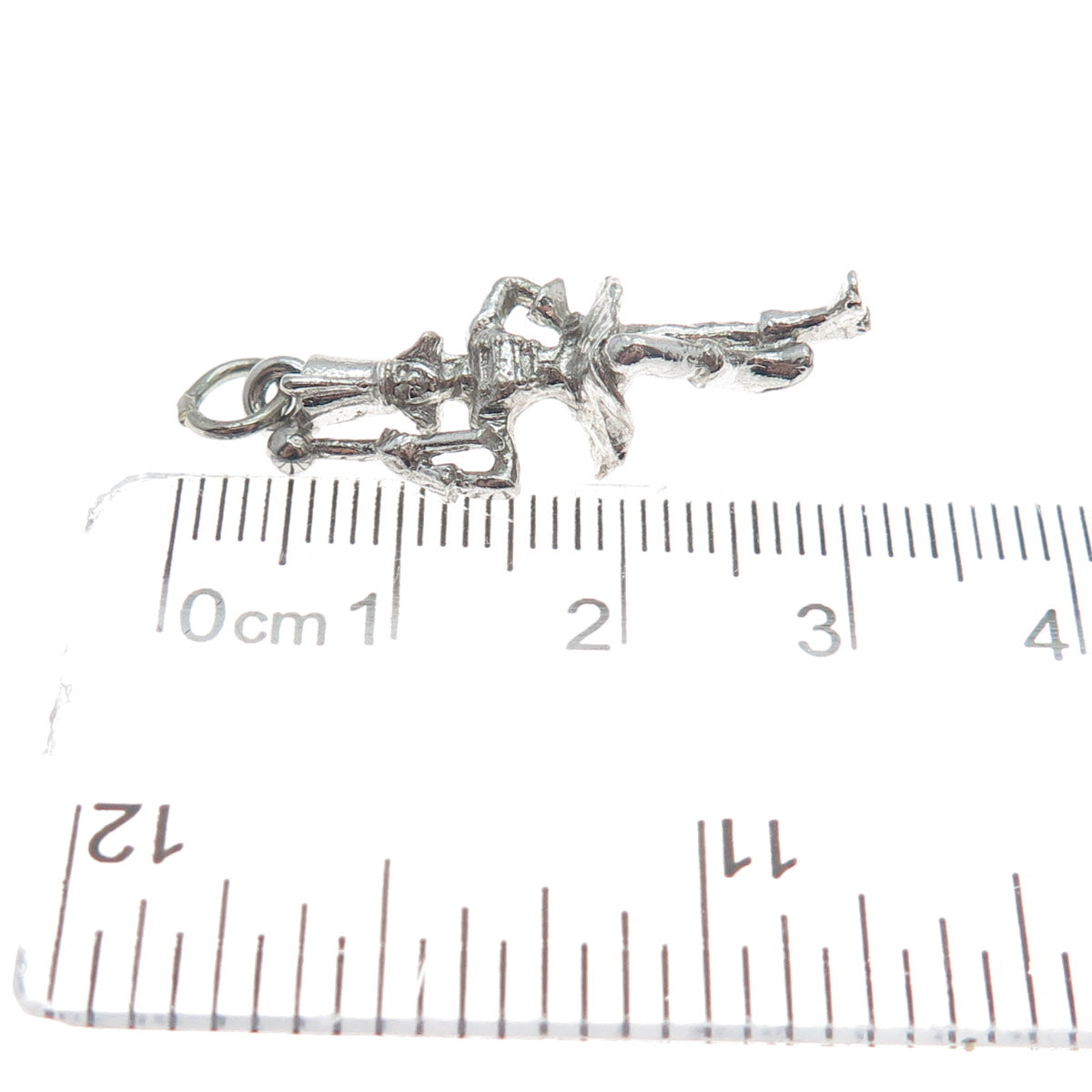 925 Sterling Silver Vintage Grand Marshall Parade 3D Charm Pendant