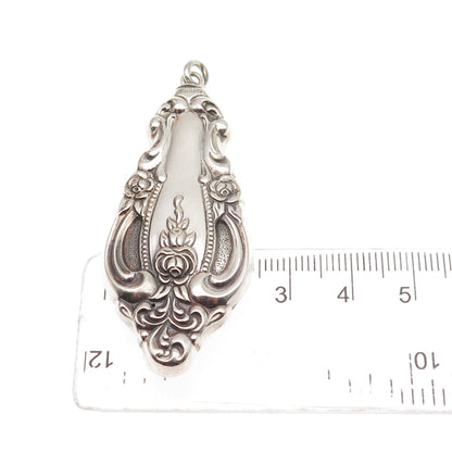 Wallace 925 Sterling Silver Vintage 1973 Grand Victorian Charm Pendant