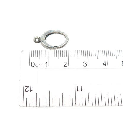 925 Sterling Silver Real Round-Cut Diamond Bracelet / Necklace Lobster Lock