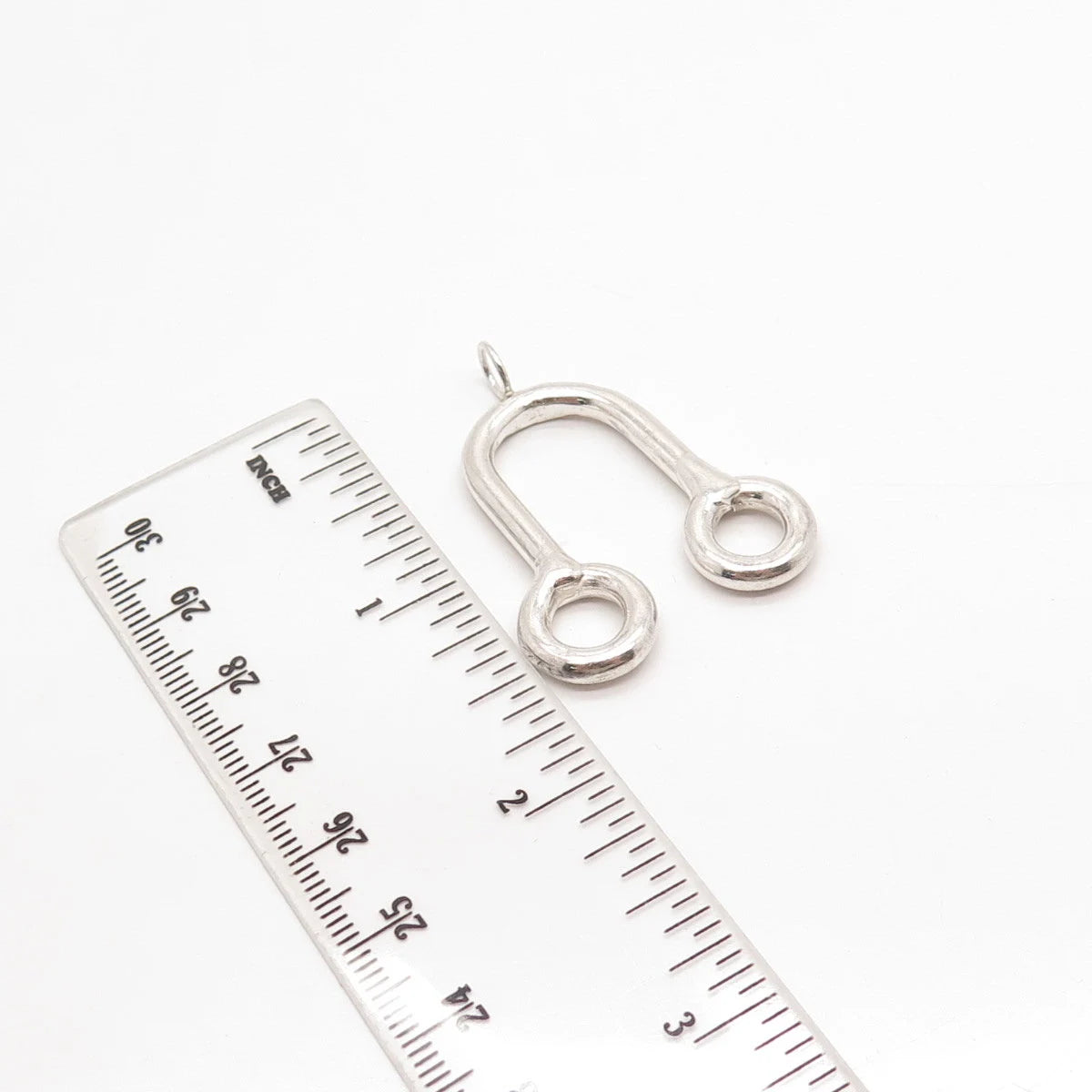 925 Sterling Silver Vintage Modernist Pendant