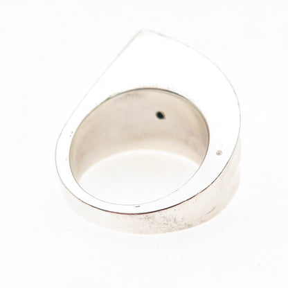 Joachim S'Paliu 925 Sterling Silver Vintage Spain Modernist Ring Size 7