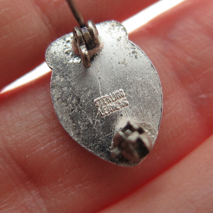LEAVENS 925 Sterling Silver Antique Enamel Future Teachers of America Pin