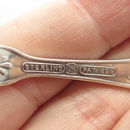 925 Sterling Silver Antique 1891 Towle EI Dorado Spoon