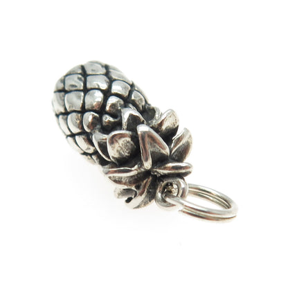 SHUBE 925 Sterling Silver Vintage Pineapple Charm Pendant