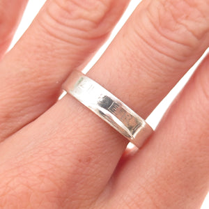 900 Silver Antique 1942 US Washington Quarter Dollar Coin Band Ring Size 7.25