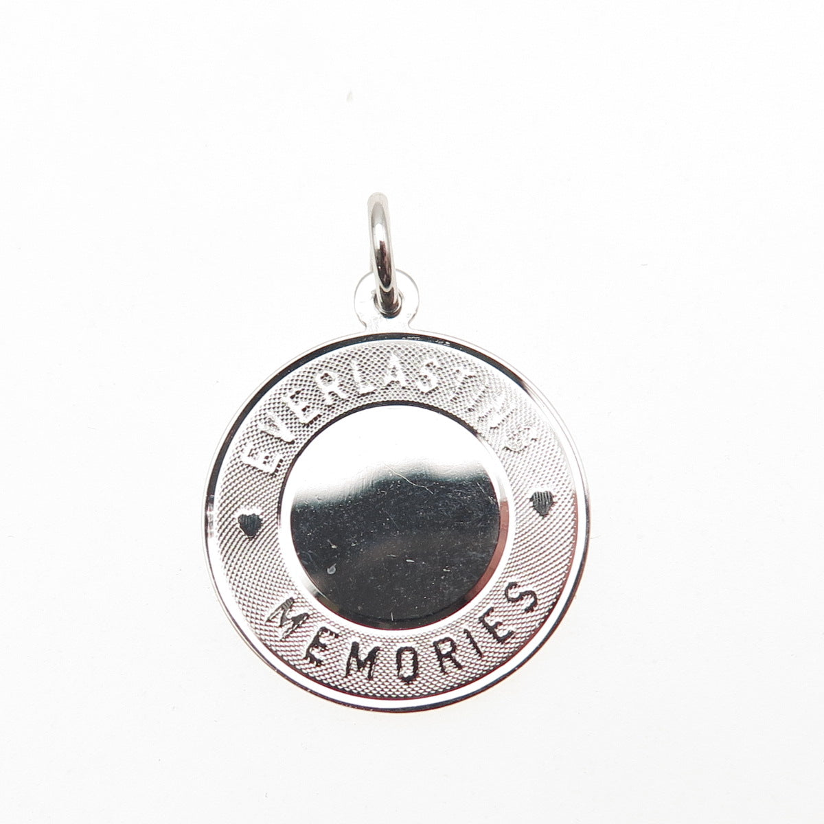 JAY POSON 925 Sterling Silver Vintage Everlasting Memories Charm Pendant