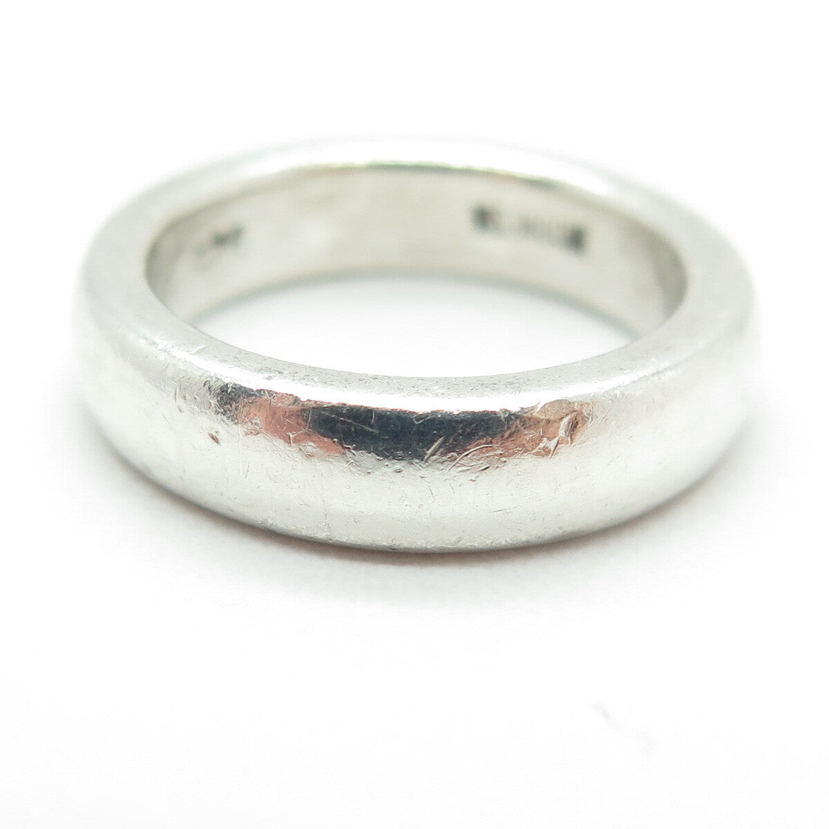 LOIS HILL 925 Sterling Silver Vintage Wedding Band Ring Size 6