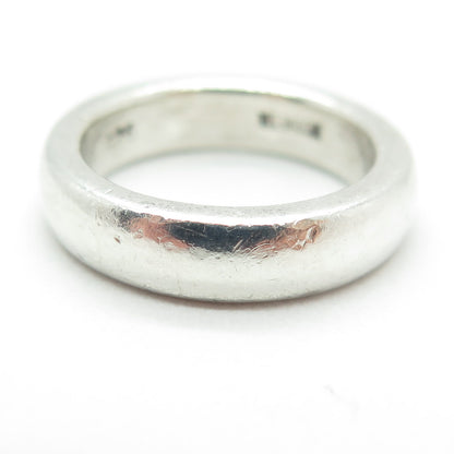 LOIS HILL 925 Sterling Silver Vintage Wedding Band Ring Size 6