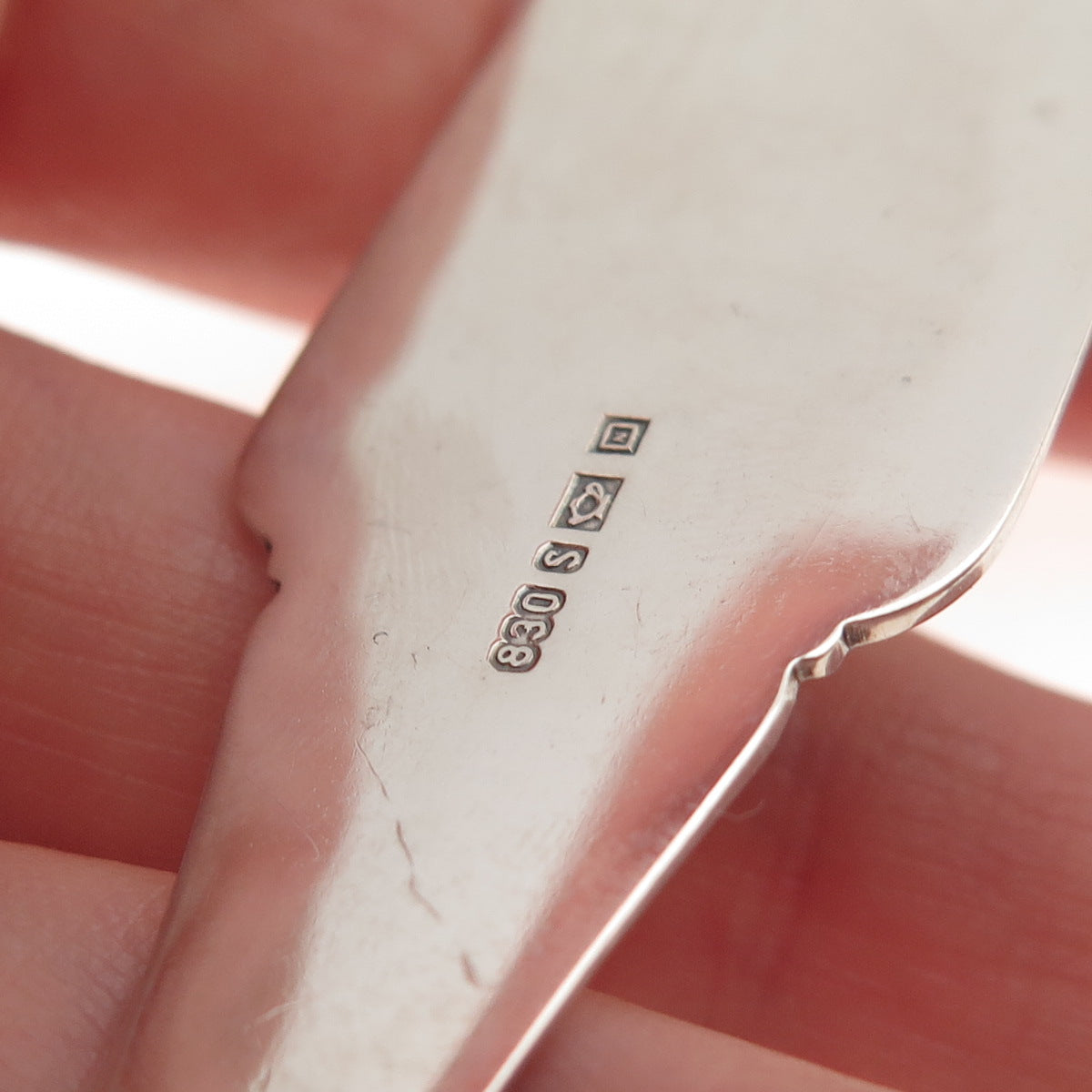 Seathers Gull 830S Silver Vintage Norway Viking Baby Spoon