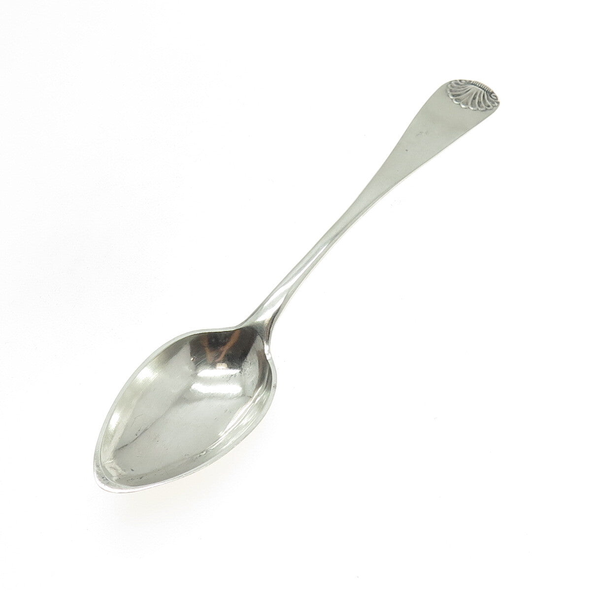 813 Silver Antique Before 1886s P. B. & C. Germany Shell Teaspoon