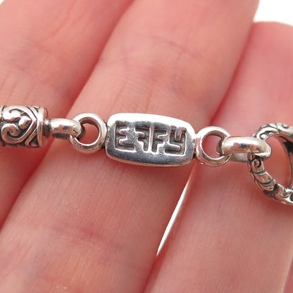 Effy 925 Sterling Silver Spiga Chain Necklace 18"