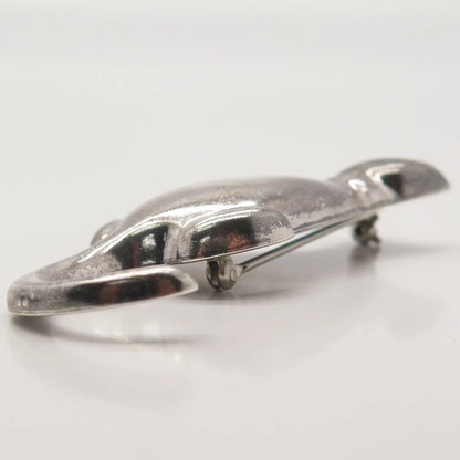 925 Sterling Silver Vintage Zina Cat / Kitty Pin Brooch
