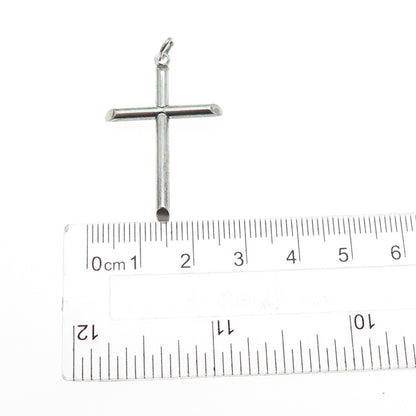 PPC Princess Pride 925 Sterling Silver Vintage Cross Charm Pendant