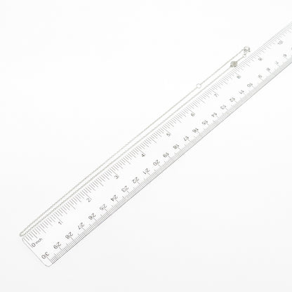 Theo Fennell 925 Sterling Silver Vintage London Cable Chain Necklace 16-18"