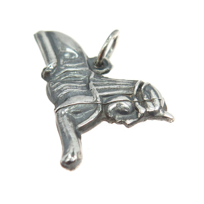 925 Sterling Silver Vintage Egyptian Sphinx of Giza Minimalist Charm Pendant