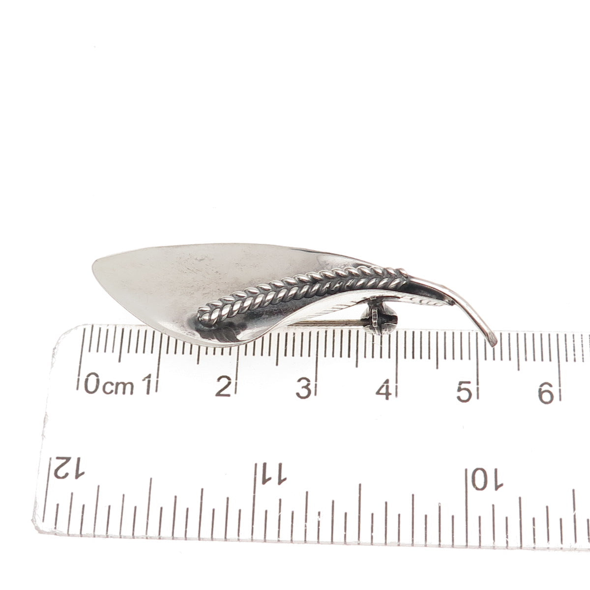 Carl Ove Frydensberg 925 Sterling Silver Vintage Denmark Calla Lily Pin Brooch
