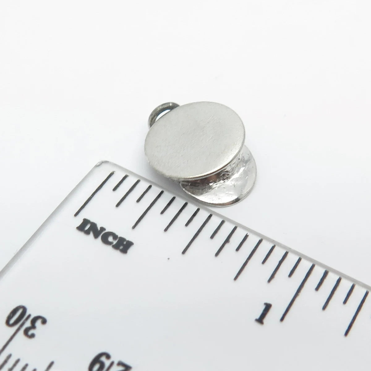 925 Sterling Silver Vintage Cap 3D Charm Pendant