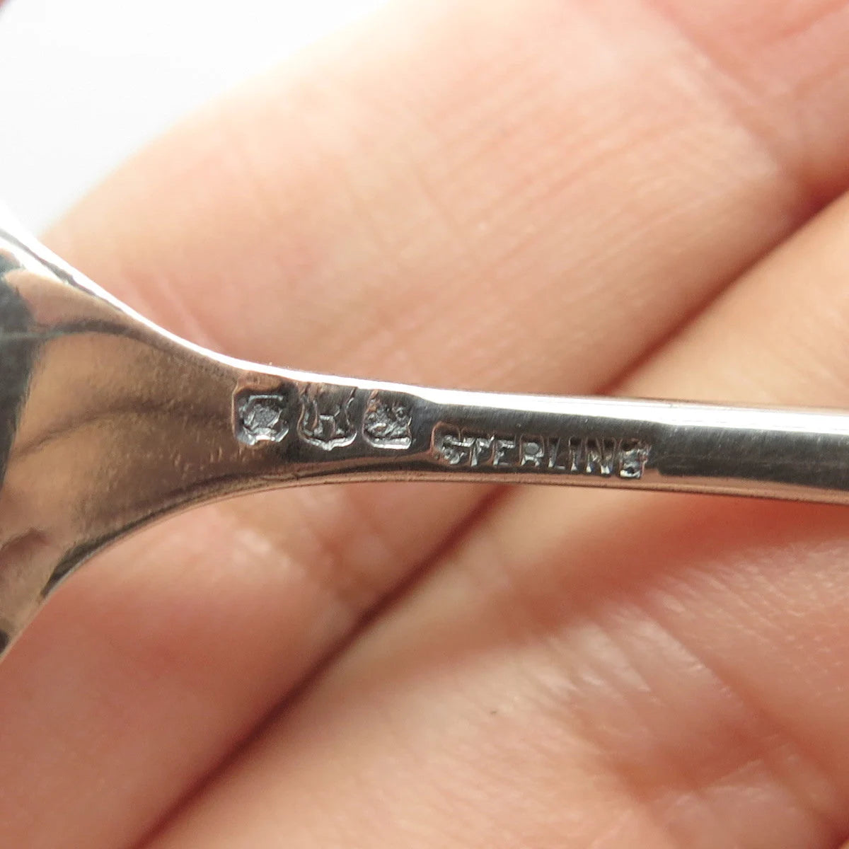 925 Sterling Silver Vintage Reed & Barton Harlequin "Nebraska" State Spoon