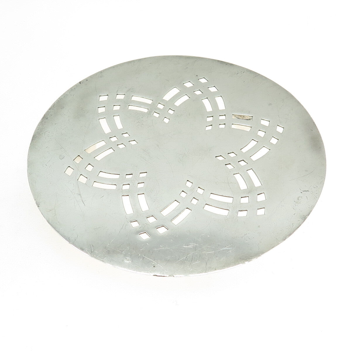925 Sterling Silver Vintage Floral Trivet Stand