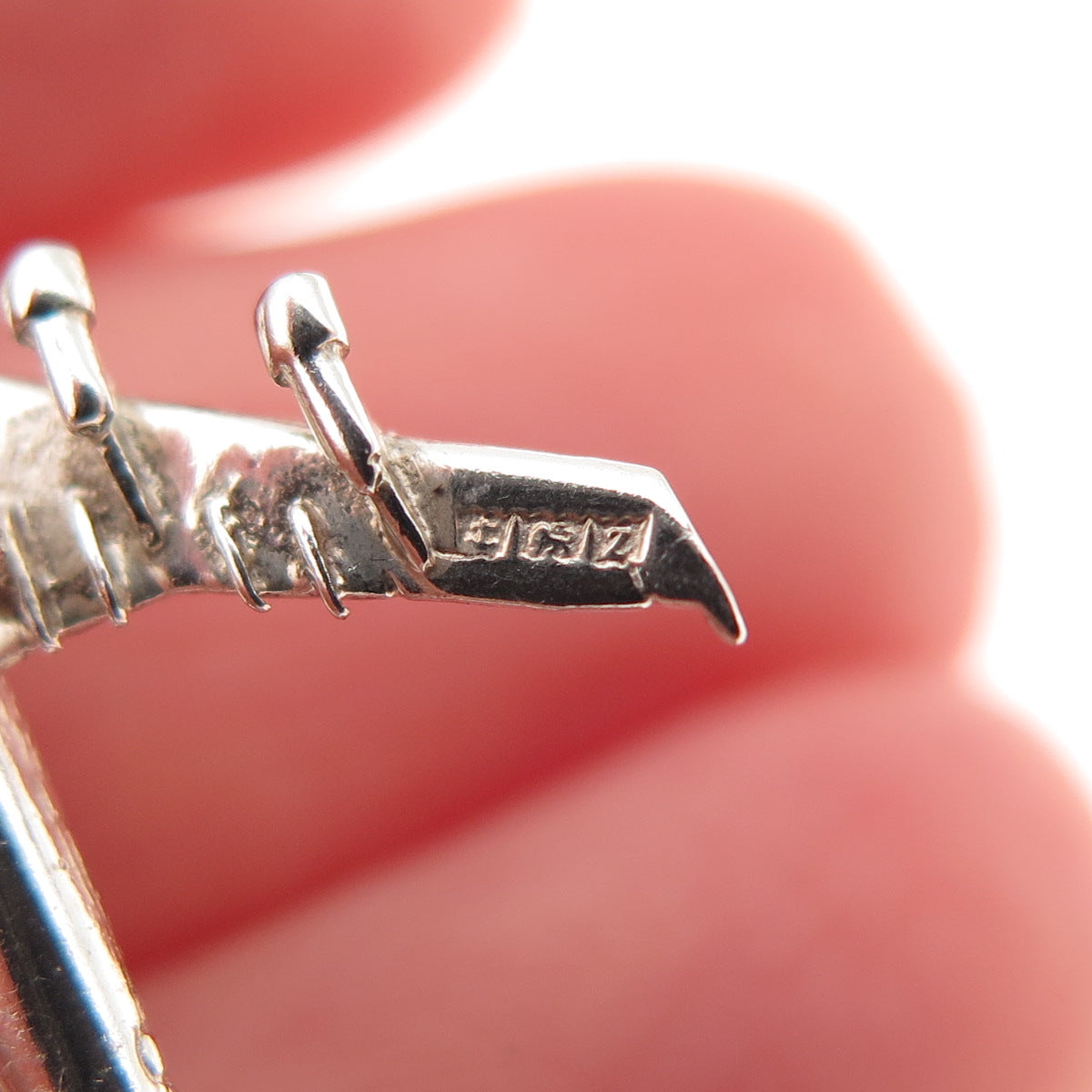 Payton Pepper & Sons Sterling Silver Vintage 1974 Birmingham Airplane Pendant