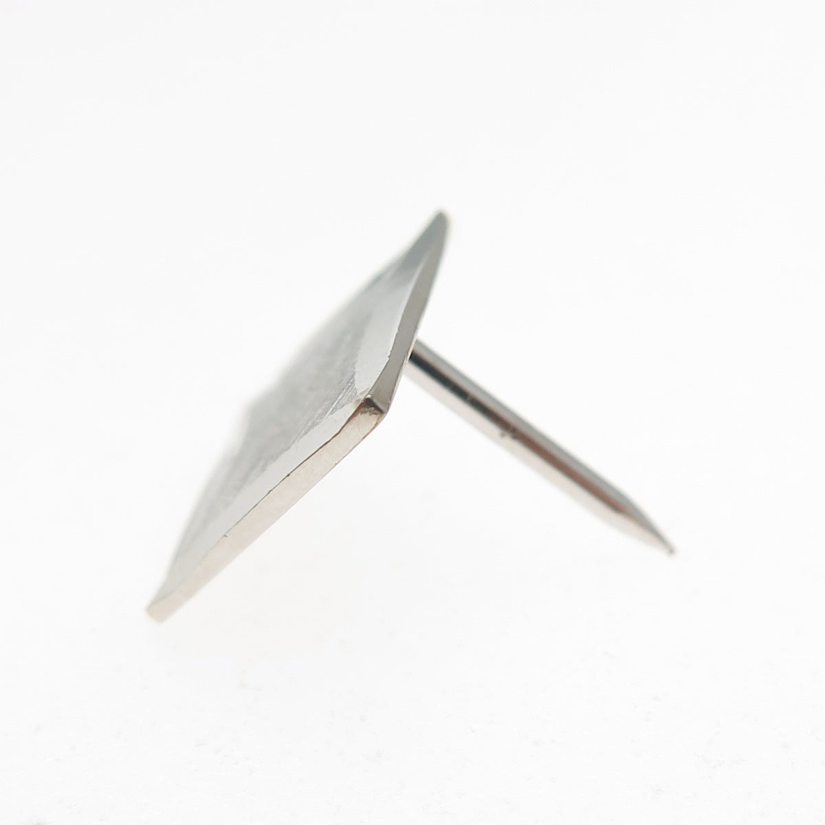 SIMMONS 925 Sterling Silver Vintage Square Lapel Pin