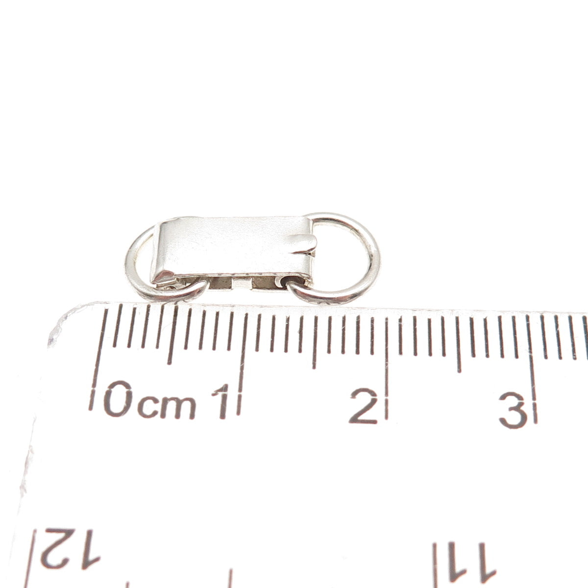 925 Sterling Silver Vintage Bracelet / Necklace Lock Clasp