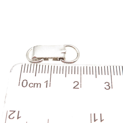 925 Sterling Silver Vintage Bracelet / Necklace Lock Clasp