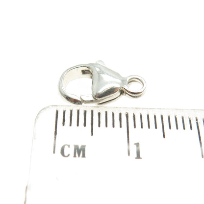 925 Sterling Silver Lobster Claw Clasp for Bracelet & Necklace