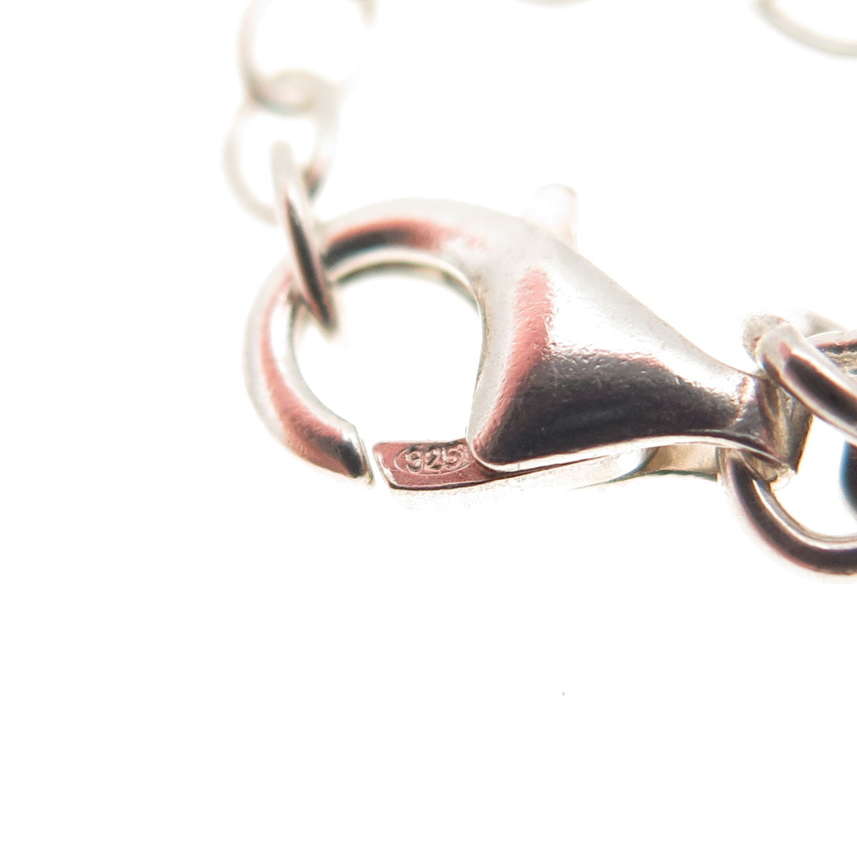 Didae 925 Sterling Silver Vintage Israel Spiga Chain Necklace 18-20"