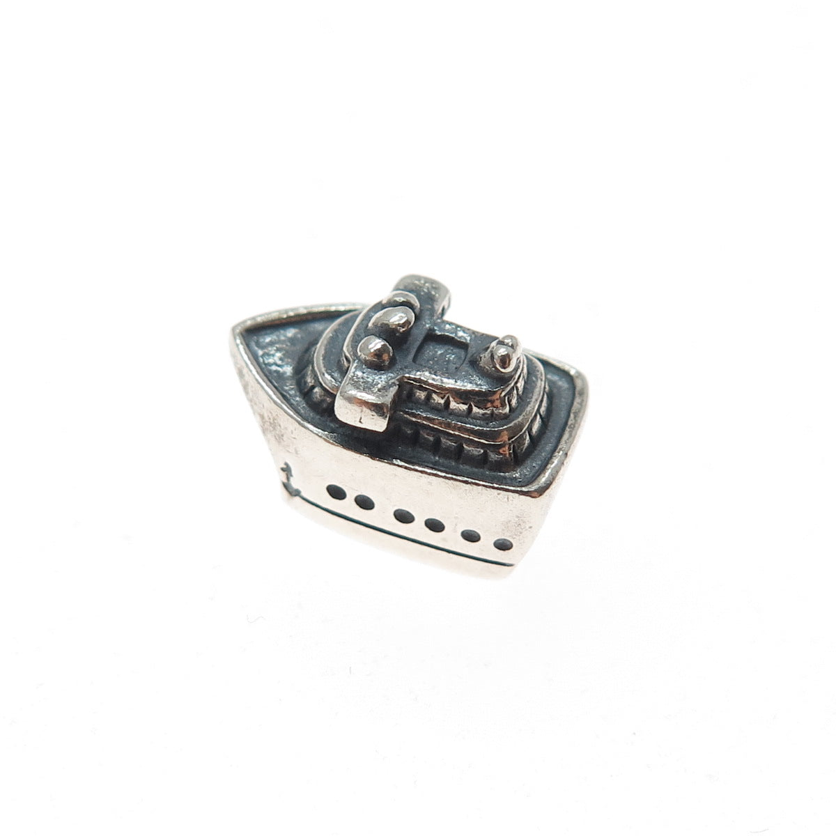 CHAMILIA 925 Sterling Silver Cruise Ship Slide Bead Charm