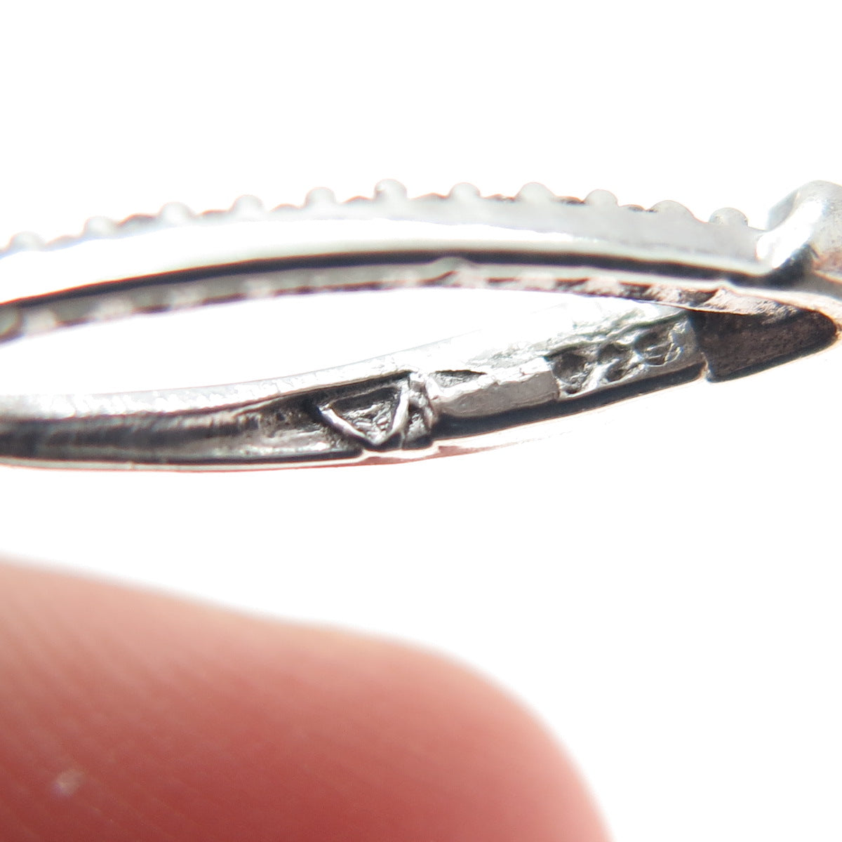 925 Sterling Silver Real Round-Cut Diamond Cross Slide Charm Pendant