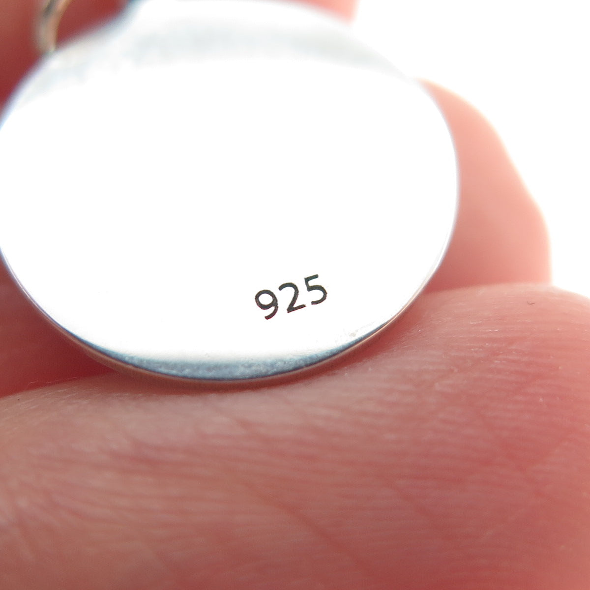 925 Sterling Silver Blue Enamel Capricorn Zodiac Sign Minimalist Charm Pendant