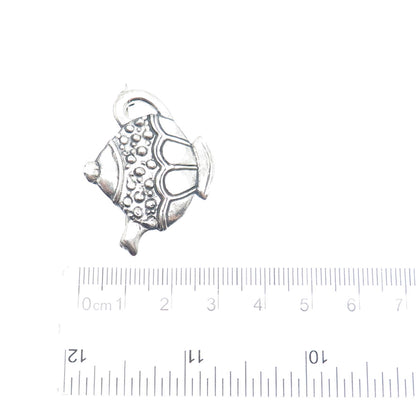 MARY ENGELBREIT 925 Sterling Silver Vintage Teapot Oxidized Pin Brooch
