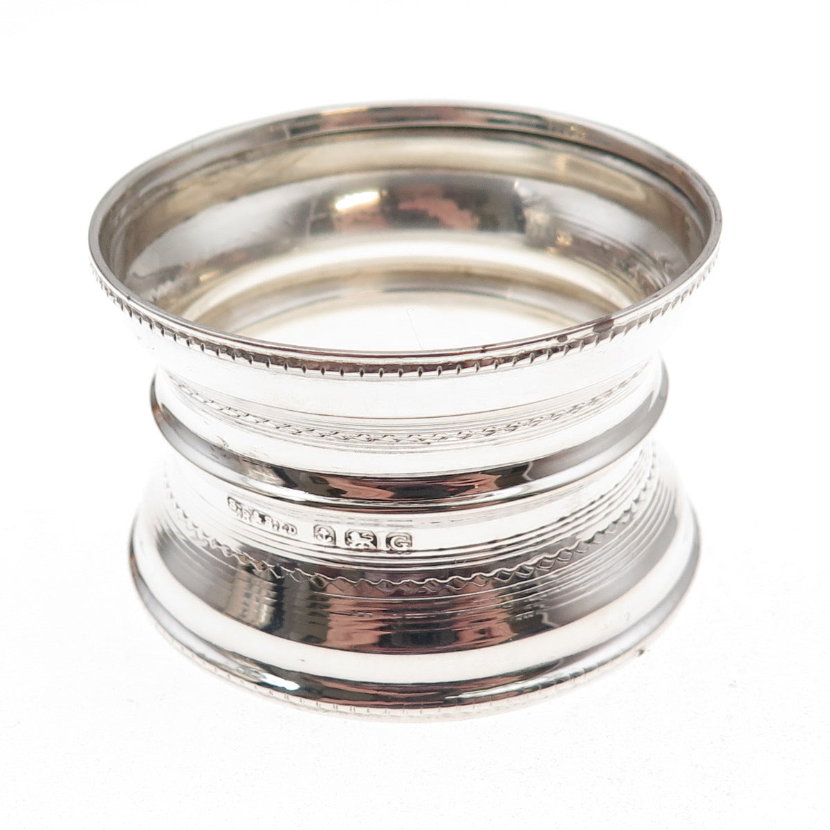 S. Blanckensee & Son 925 Sterling Silver Antique 1931 Birmingham Napkin Ring