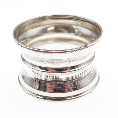 S. Blanckensee & Son 925 Sterling Silver Antique 1931 Birmingham Napkin Ring
