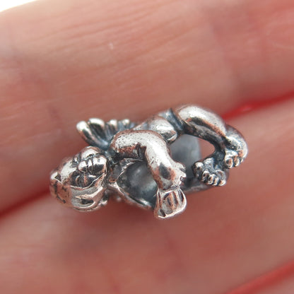 TROLLBEADS LAA 925 Sterling Silver Cherub Bead Charm