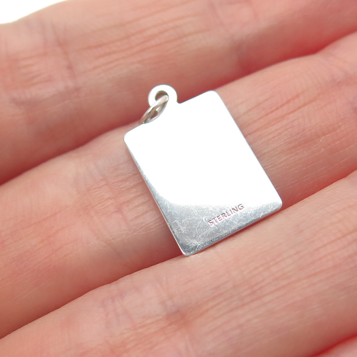 925 Sterling Enamel Biological Clocks That Give Us Nothing But Fear Mini Pendant