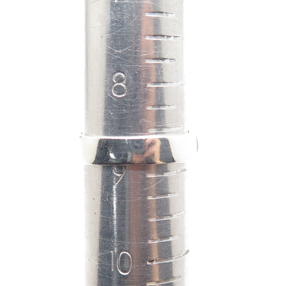 925 Sterling Silver Vintage Real Turquoise & Mother-of-Pearl Ring Size 9