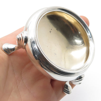 TIFFANY & CO. Dorothy Mills Sterling Silver Antique Art Deco Salt Cellar #19002