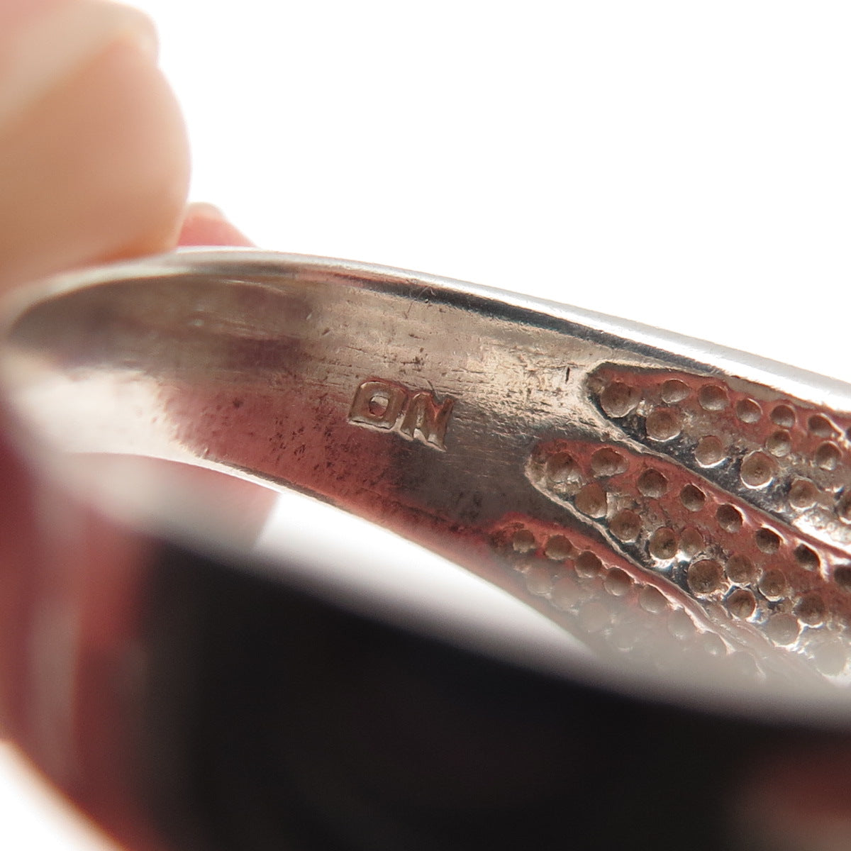 Chapal Zenray Sterling Silver Vintage Real Topaz Citrine Amethyst Ring Size 7.25