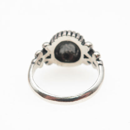 Brighton 925 Sterling Silver Vintage Modernist Oxidized Ring Size 4.75