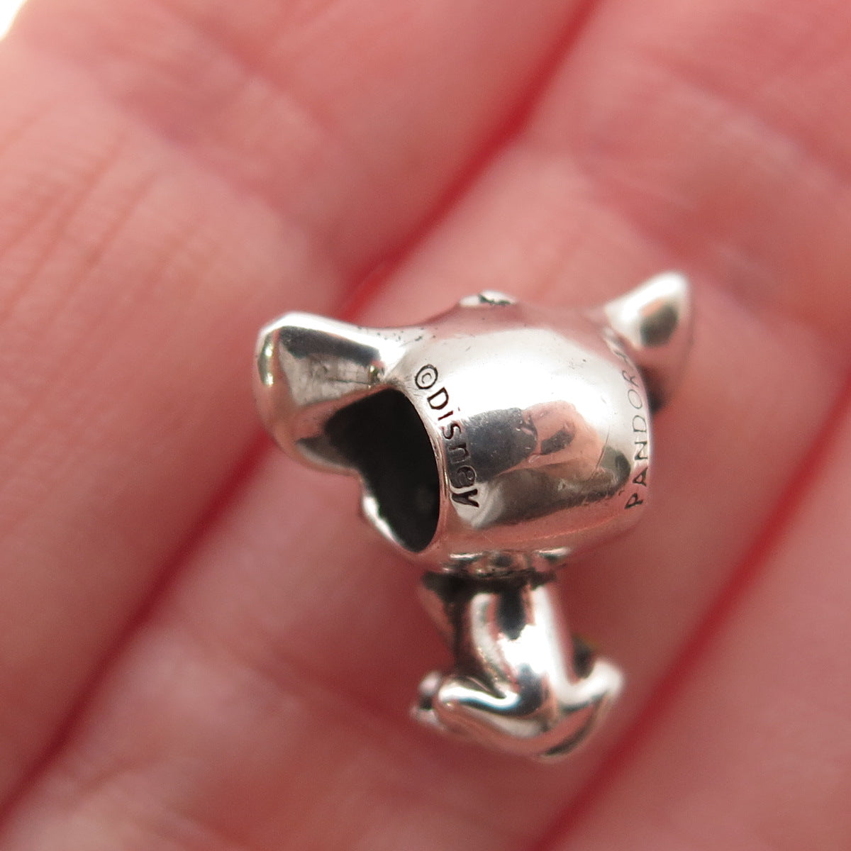 Pandora & Disney 925 Sterling Silver The Lion King Simba Slide Bead Charm