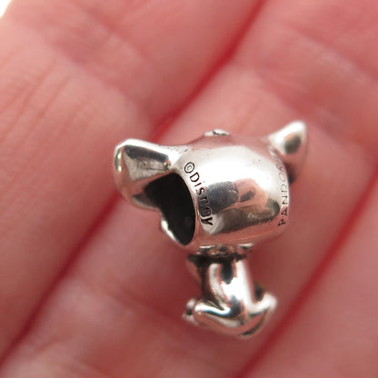 Pandora & Disney 925 Sterling Silver The Lion King Simba Slide Bead Charm