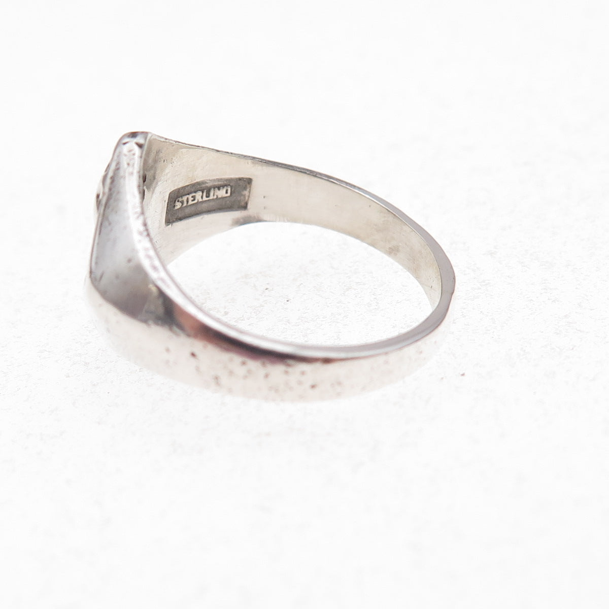 925 Sterling Silver Antique Art Deco Boy Scouts of America Ring Size 6